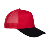 Red / Black OTTO Mid Profile Baseball Cap