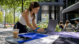 Event planner ordering custom merch online