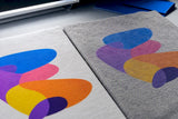 Cotton and tri-blend printed fabric comparison
