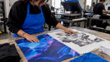 Sublimation and DTG test panels compared