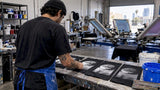 Printer comparing screen-printing underbase strike-offs