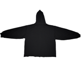 Black Pocketless Seamless Hoodie