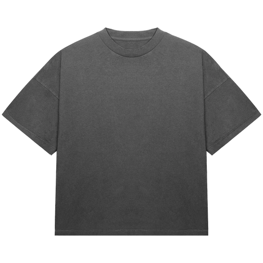 Black Pigment Oversize Tee