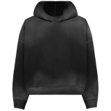 Black Potassium Zipper Hoodie