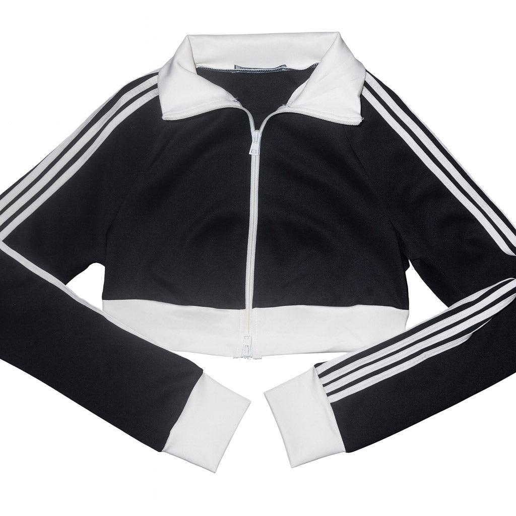 Chaqueta corta con cremallera bidireccional