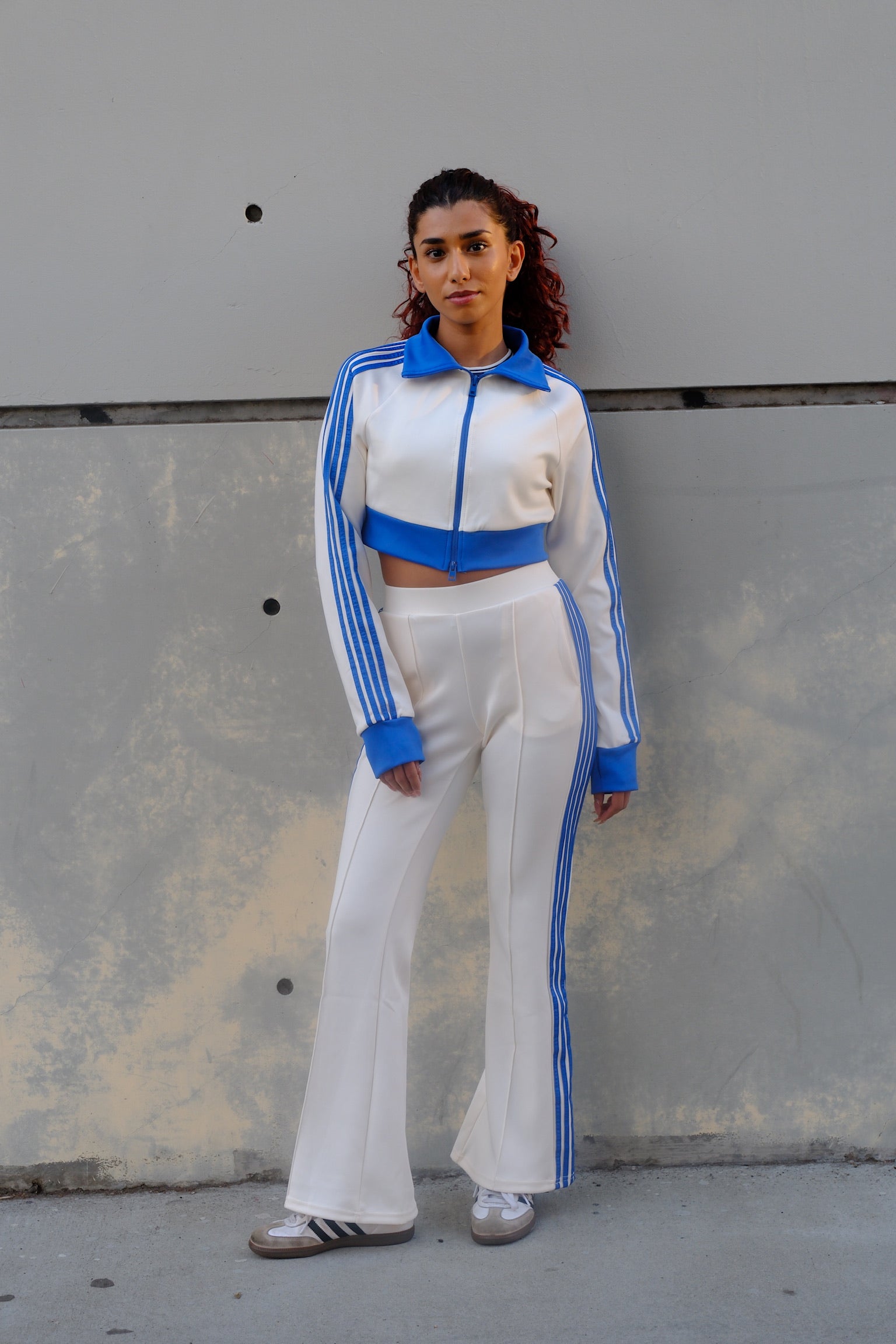 Chaqueta corta con cremallera bidireccional