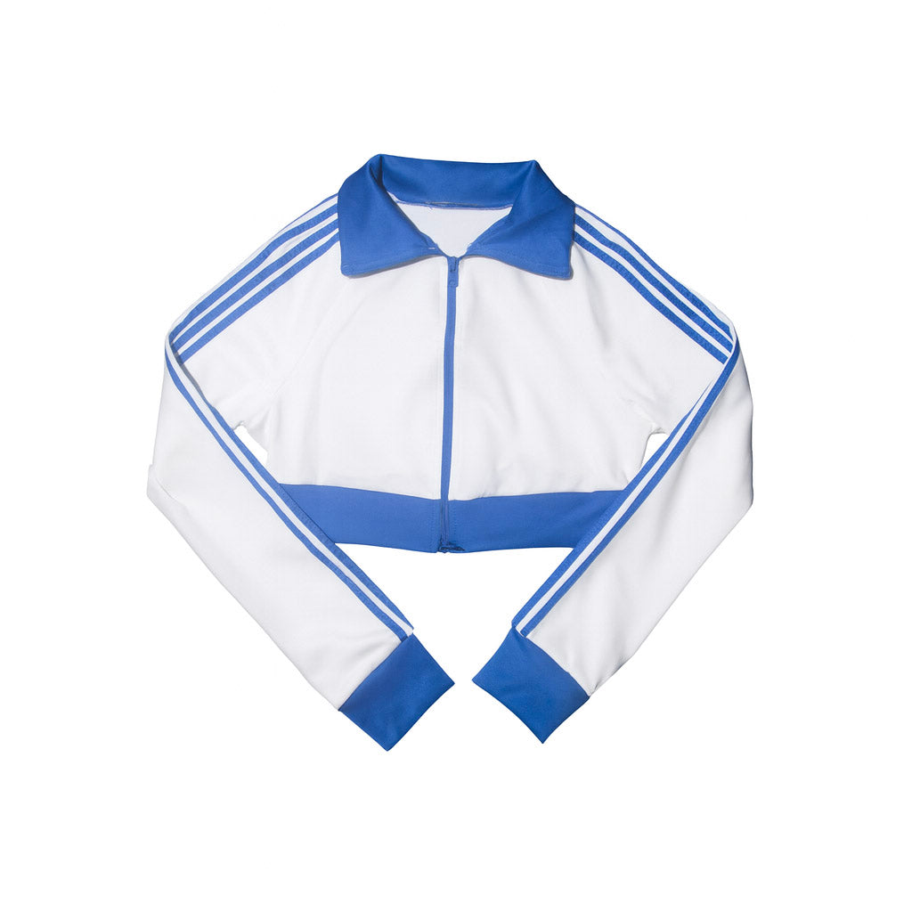 Chaqueta corta con cremallera bidireccional