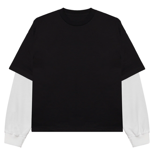 Jet Black Thermal Tee