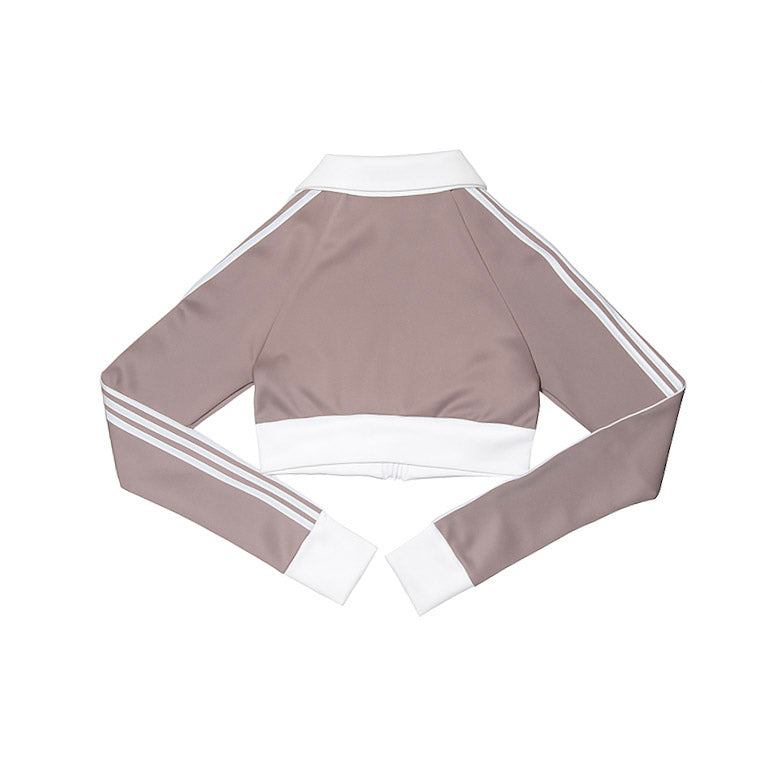 Chaqueta corta con cremallera bidireccional