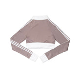 Chaqueta corta con cremallera bidireccional