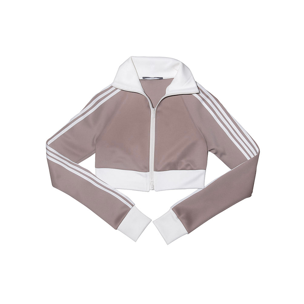 Chaqueta corta con cremallera bidireccional