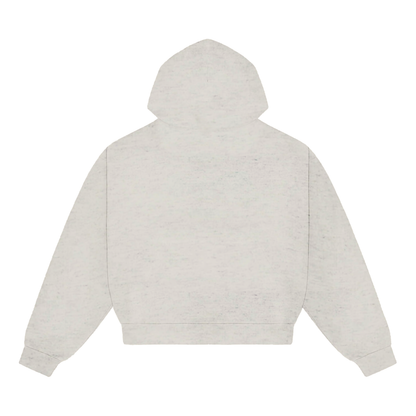 Fleece Wide Hoodie