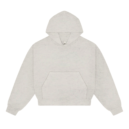 Fleece Wide Hoodie