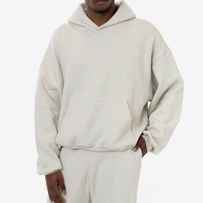 Fleece Wide Hoodie