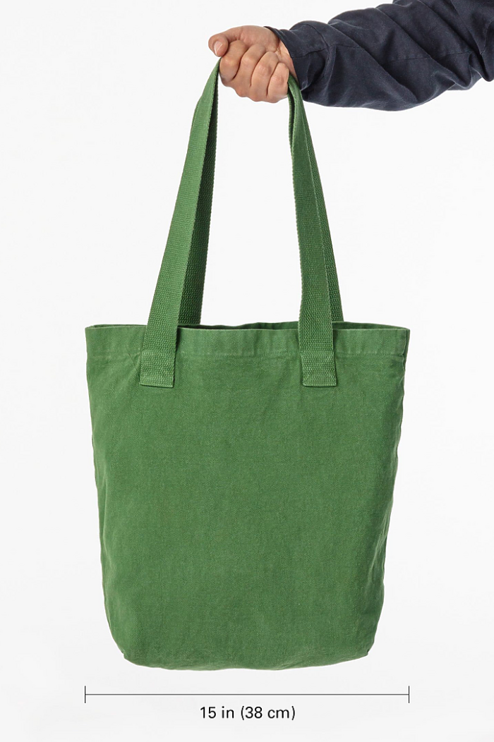 Bull Denim Tote Bag