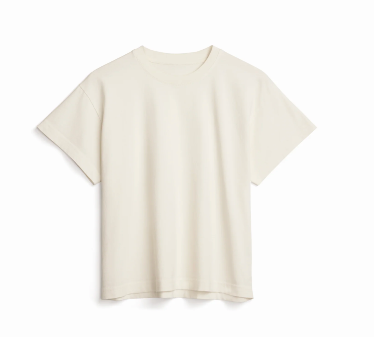 Camiseta orgánica de peso pesado para mujer 