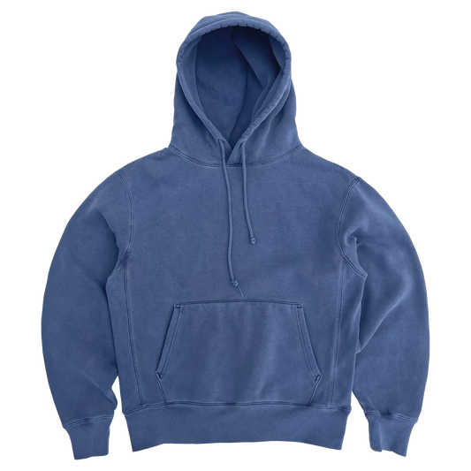 Steel Blue Varsity Hoodie