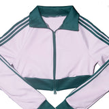 Chaqueta corta con cremallera bidireccional