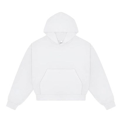 Heavy Fleece Cropped Hoodie