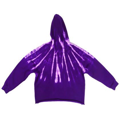 X-Ray Purple Crush Dye Hoodie