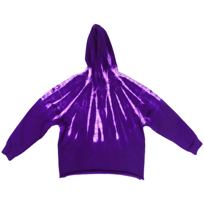 X-Ray Purple Crush Dye Hoodie