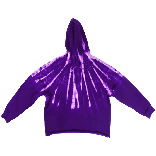 X-Ray Purple Crush Dye Hoodie