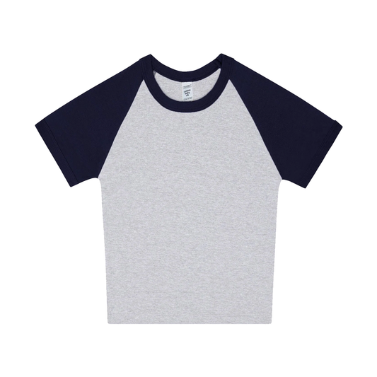 Baby Rib Short Sleeve Raglan