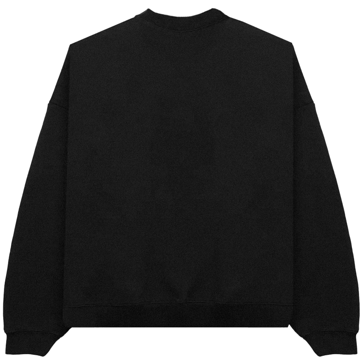 ''Nostalgic Thoughts'' Black Crewneck Sweatshirt