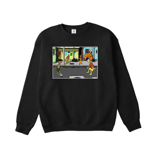 ''FUTEBOL NA QUEBRADA'' Heavyweight Sweatshirt