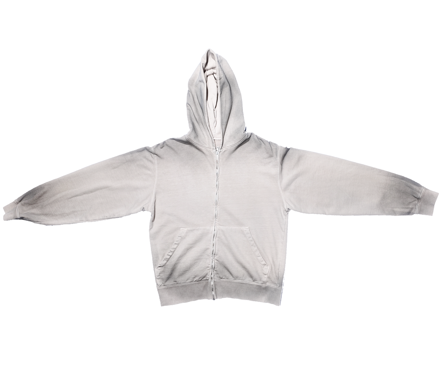 Dirty White Zip Hoodie (5 Pack)