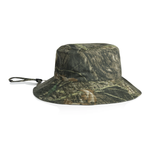 Wide Brim Camo Bucket Hat