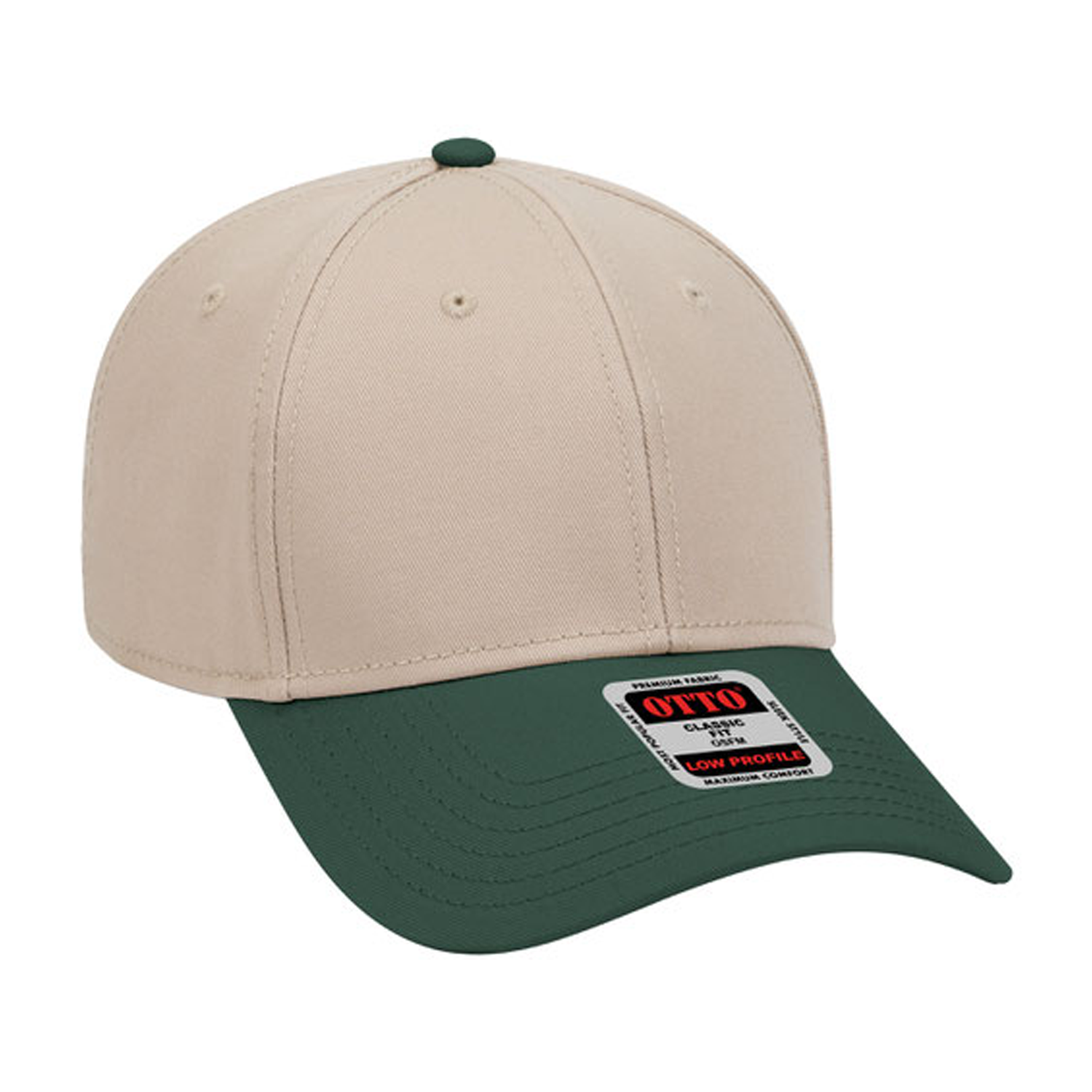 OTTO CAP® 6 Panel Low Profile Baseball Cap