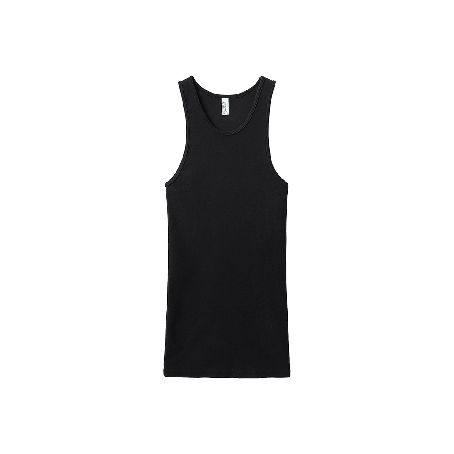 2x1 Heavy Cotton Spandex Rib Tank