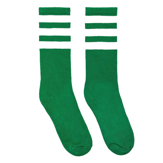 Unisex 3-Stripe Calf Sock