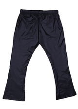 Nylon Black Flare Pants