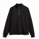 Parchment Ultra Heavyweight Organic French Terry Quarter Zip