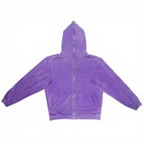 Sudadera con capucha y cremallera Phantom Purple
