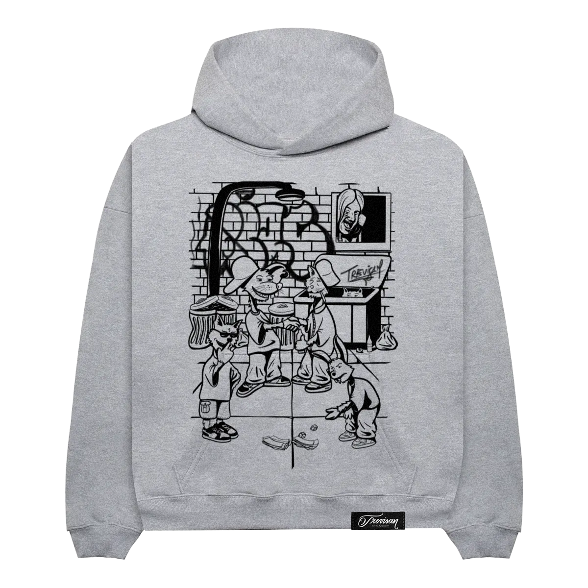 ''The Deal'' Heather Grey Hoodie