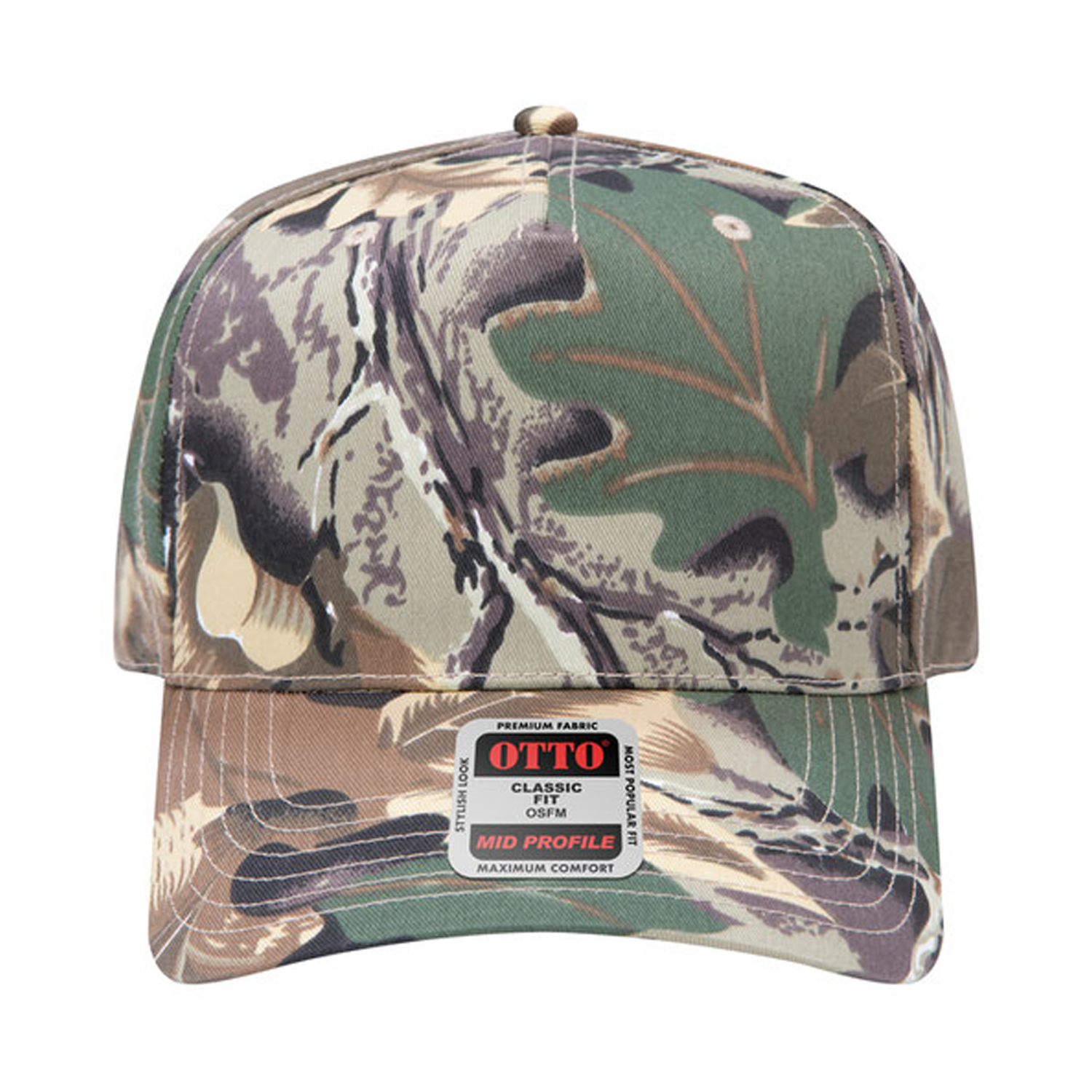 OTTO CAP® 5 Panel Mid Profile Baseball Cap