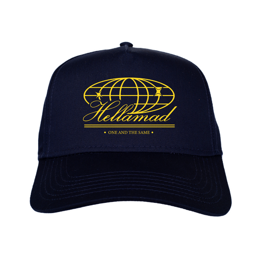 Navy OTTO Mid Profile Baseball Cap