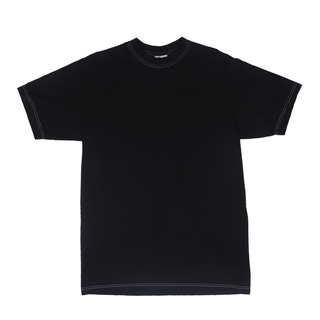 Black Shirt with White Stitching (6 Pack)