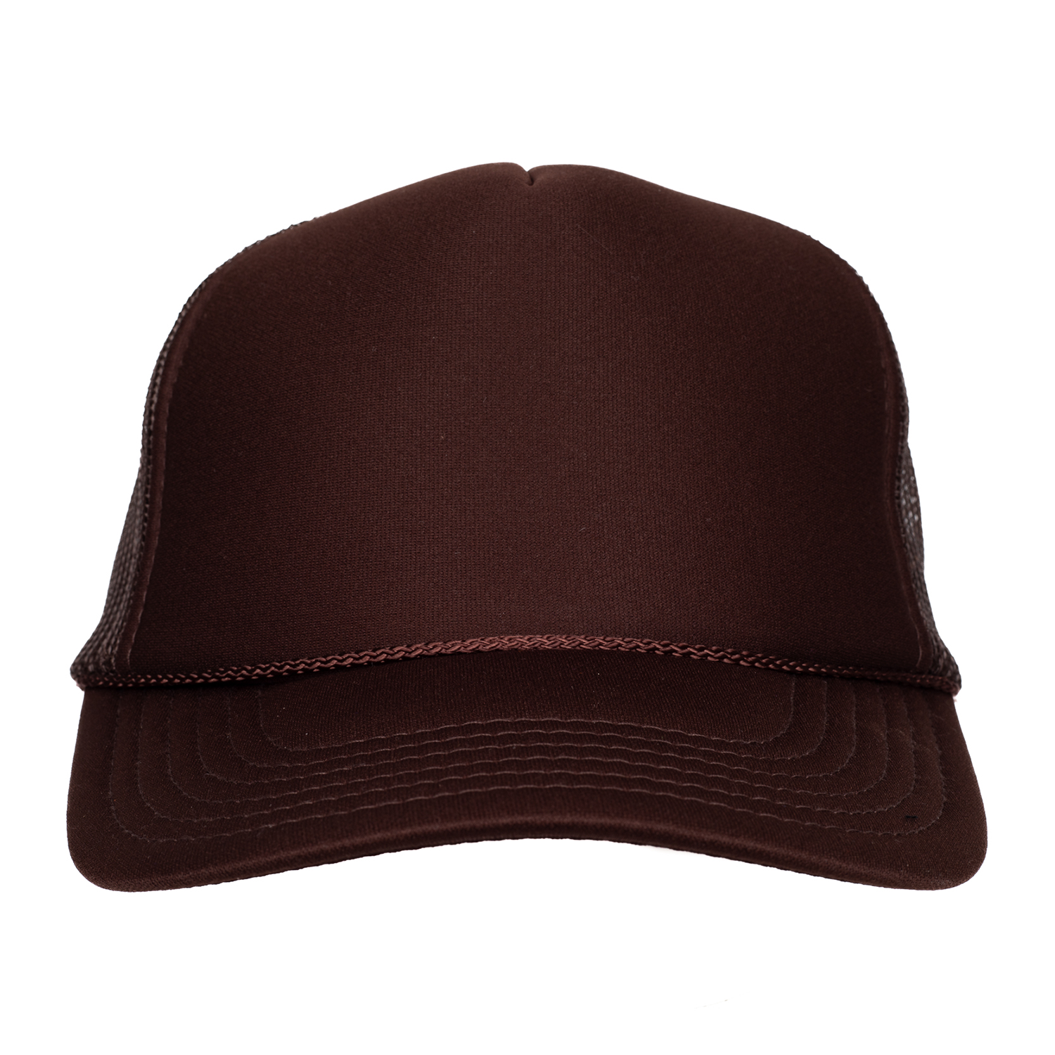 Brown OTTO Mesh Back Trucker Hat