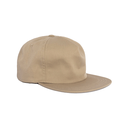 Poly Cotton Twill 5-Panel Hat