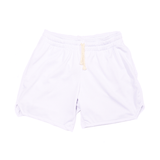 White Mesh Shorts