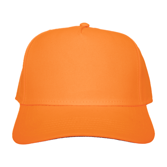 Neon Orange OTTO Mid Profile Baseball Cap