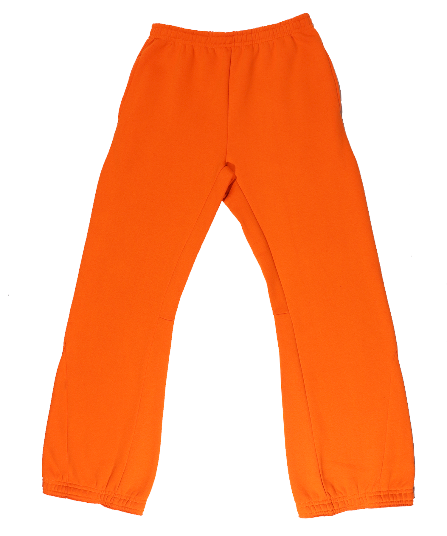 Orange Flare Sweatpants