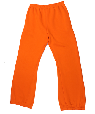 Orange Flare Sweatpants
