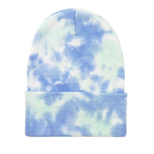 Tie-Dyed Knit Beanie