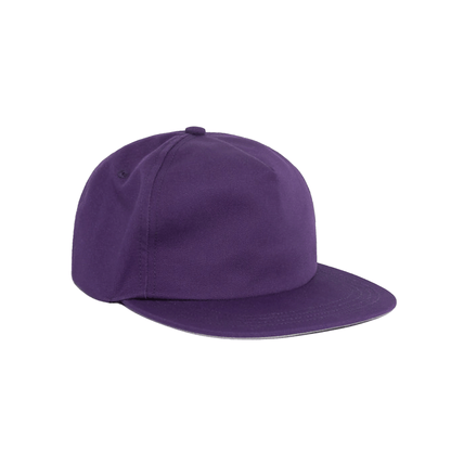 Poly Cotton Twill 5-Panel Hat